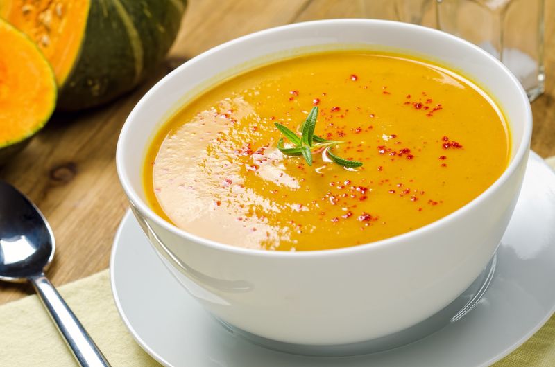 Тыквенный суп для ускоренного похудения