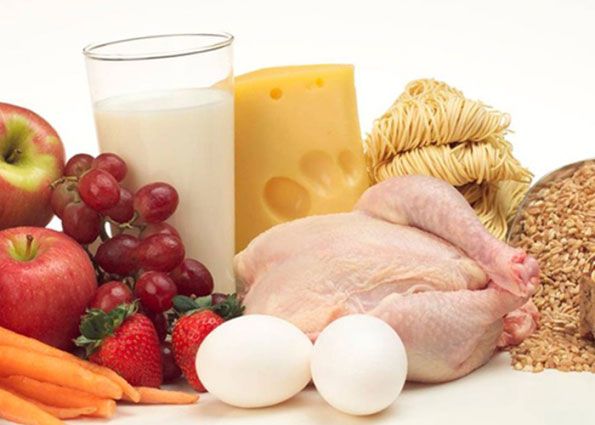 Содержание протеина в различных продуктах